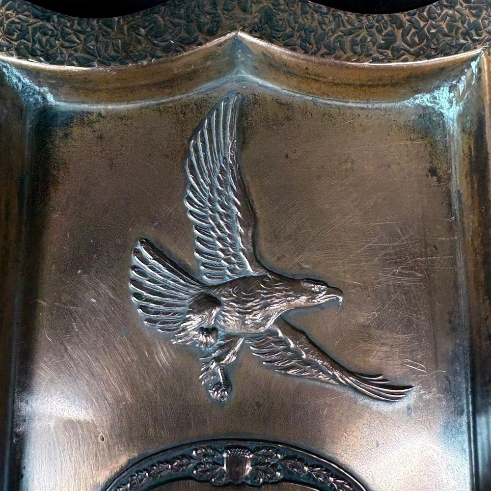 Antique Early 1900s Copper Oakland Motor Car (Pontiac) Ashtray Whitehead Hoag - Picture 4 of 7